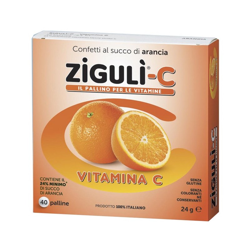 Ziguli c arancia 40 confetti 24 g