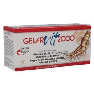 Gelarvit 2000 12 fiale 10 ml