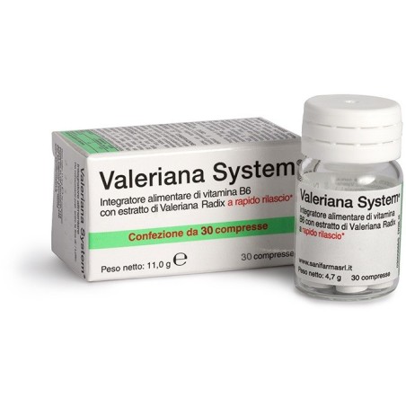 Valeriana system 30 compresse Valeriana system 30 compresse
