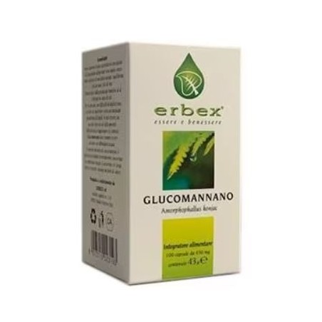 Glucomannano 100 capsule 430mg