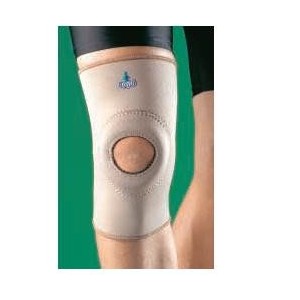 Oppo ginocchiera in neoprene apertura rotula l