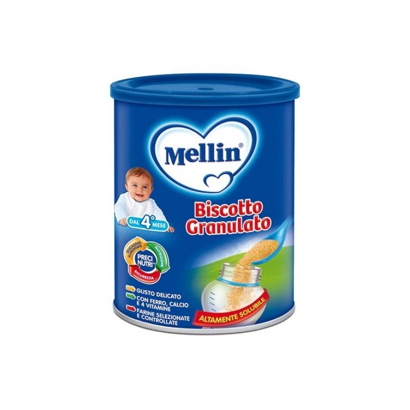 Mellin biscotto granulato 400 g nuovo formato