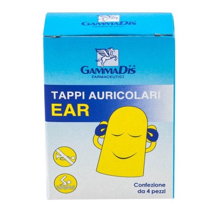Tappo auricolare ear gommapiuma 4 pezzi Tappo auricolare ear gommapiuma 4 pezzi