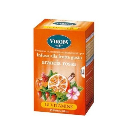 Viropa 10 vit arancia rossa 15 bustine