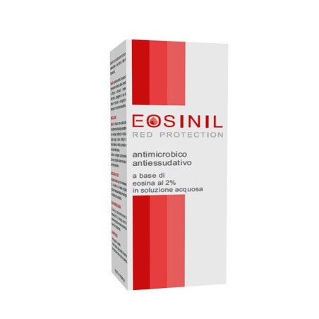 Eosinil red protection lozione a base di eosina al 2% in soluzione acquosa 50 ml antimicrobico antiessudativo Eosinil red protection lozione a base di eosina al 2% in soluzione acquosa 50 ml antimicrobico antiessudativo
