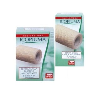Icopiuma benda garza elastica autofissante cm8x4mt