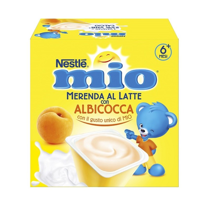 Mio merenda albicocca 4 x 100 g