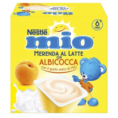 Mio merenda albicocca 4 x 100 g