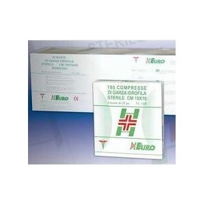 Garza compressa curamed 36x40cm sterile 12 pezzi
