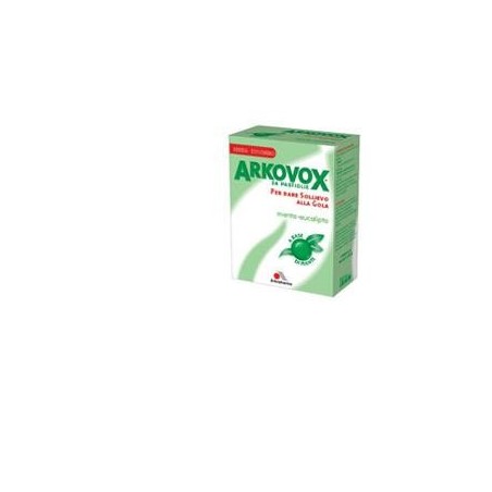 Arkovox menta/eucalipto 24 caramelle
