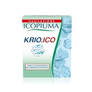 Ghiaccio istantaneo monouso icopiuma krio 2 buste