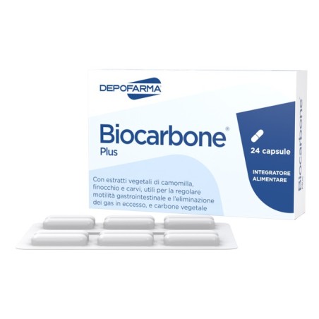 Biocarbone plus 24 capsule