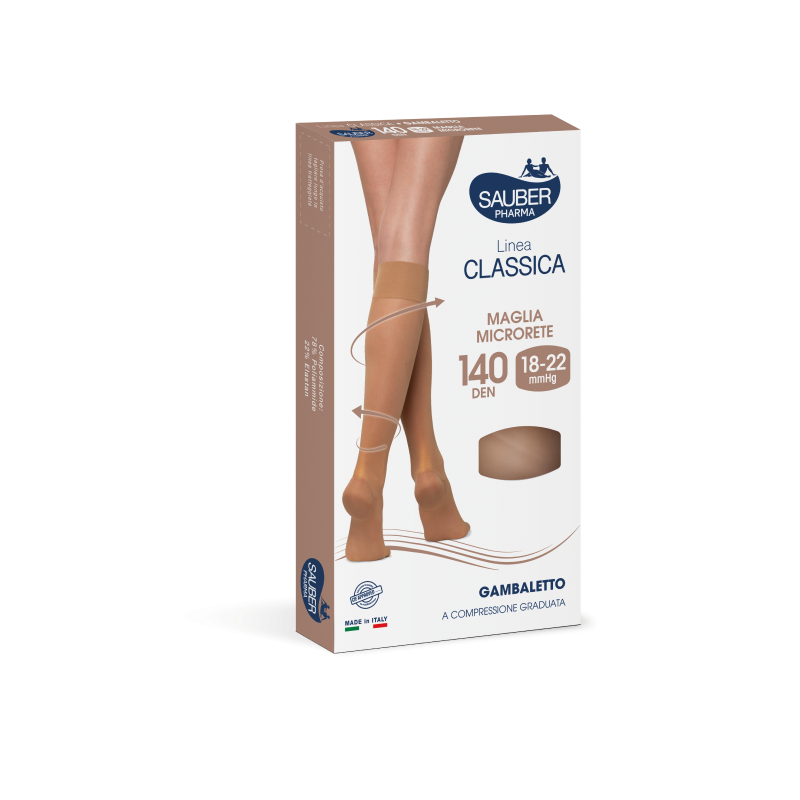 Sauber gambaletto 140 maglia microrete nero 3 linea classica Sauber gambaletto 140 maglia microrete nero 3 linea classica