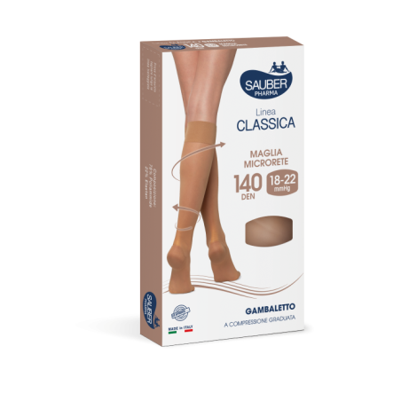 Sauber gambaletto 140 maglia microrete nero 3 linea classica Sauber gambaletto 140 maglia microrete nero 3 linea classica