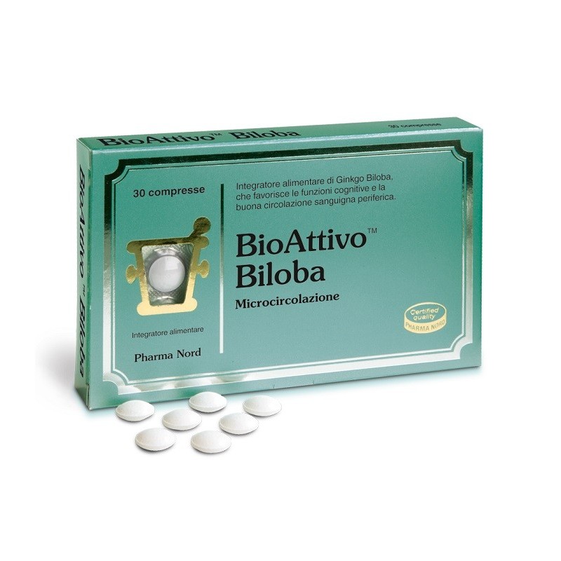 Bioattivo biloba 30 compresse