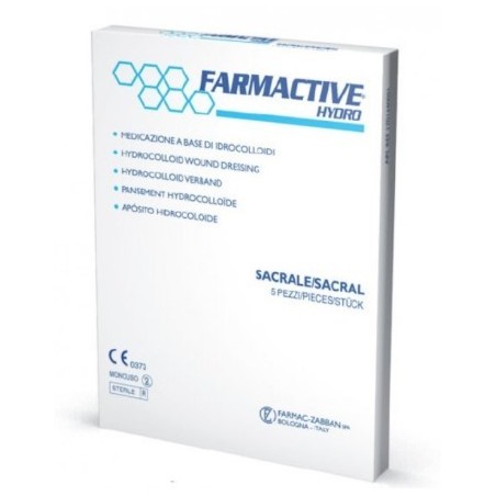 Cerotto farmactive hydro 15x15 cm 5 pezzi