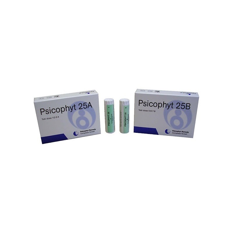 Psicophyt remedy 25a 4 tubi 1,2 g