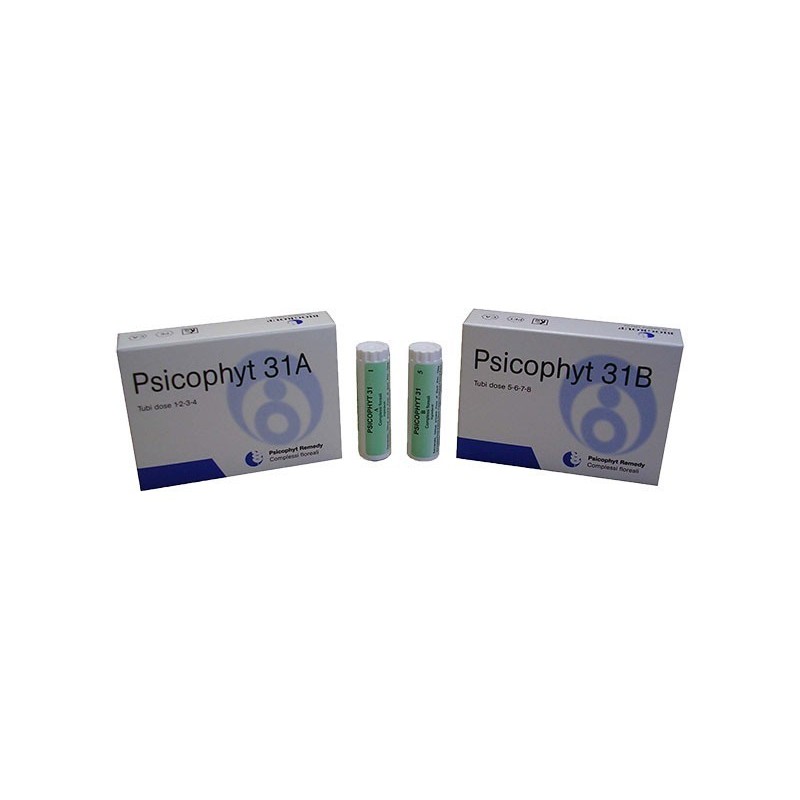 Psicophyt remedy 31a 4 tubi 1,2 g