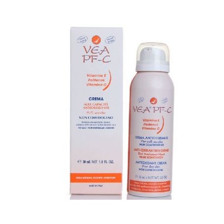 Vea pf c vit e/polif/bomb 50ml in bomboletta airless
