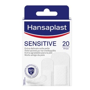 Cerotto hansaplast sensitive 2 formati assortiti 20 pezzi
