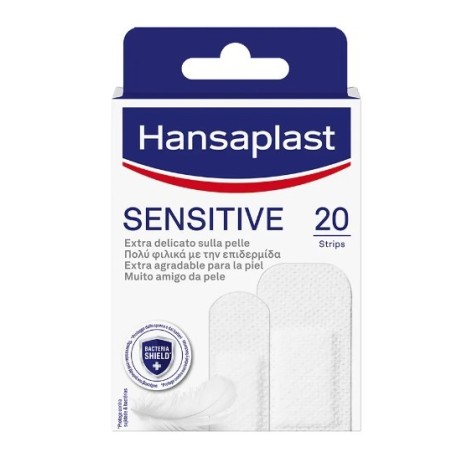 Cerotto hansaplast sensitive 2 formati assortiti 20 pezzi