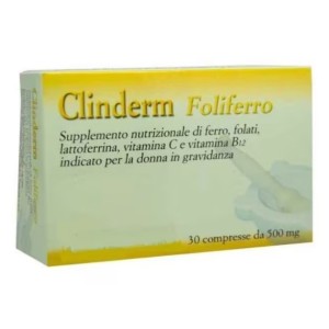 Clinderm foliferro 30 compresse