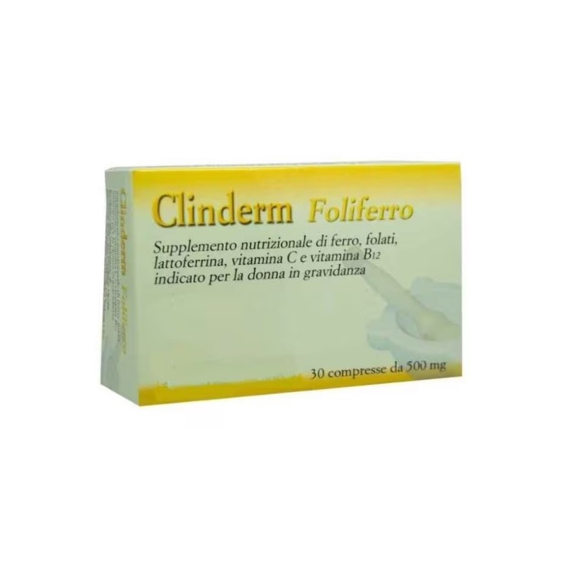Clinderm foliferro 30 compresse