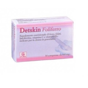 Detskin foliferro 30 compresse