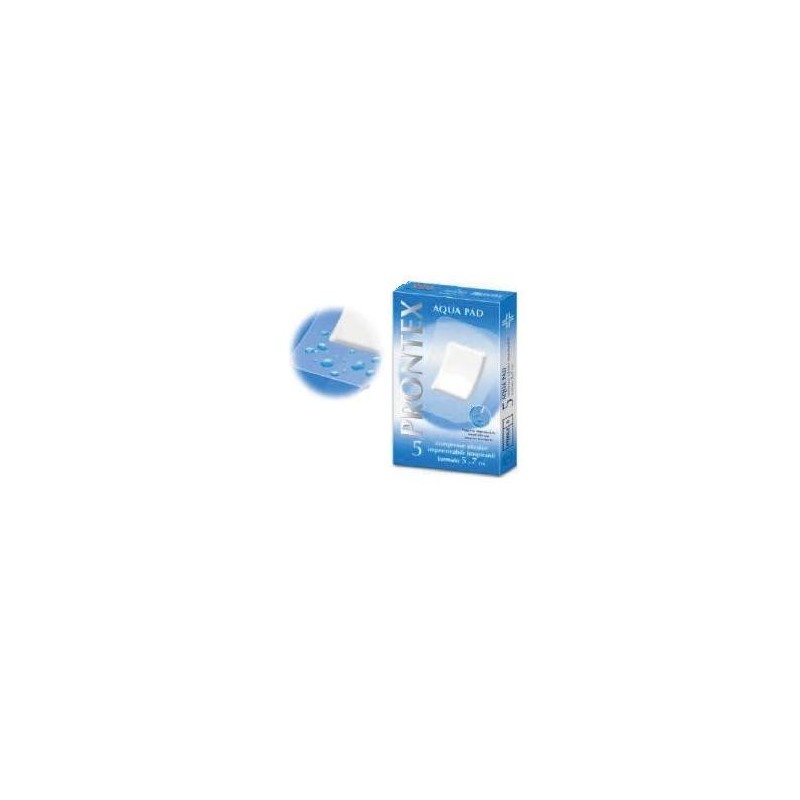 Garza compressa prontex aqua pad 5x7cm
