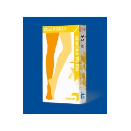 Gloriamed comfort 142 tutta coscia autoreggente corto beigemisura small 1 paio