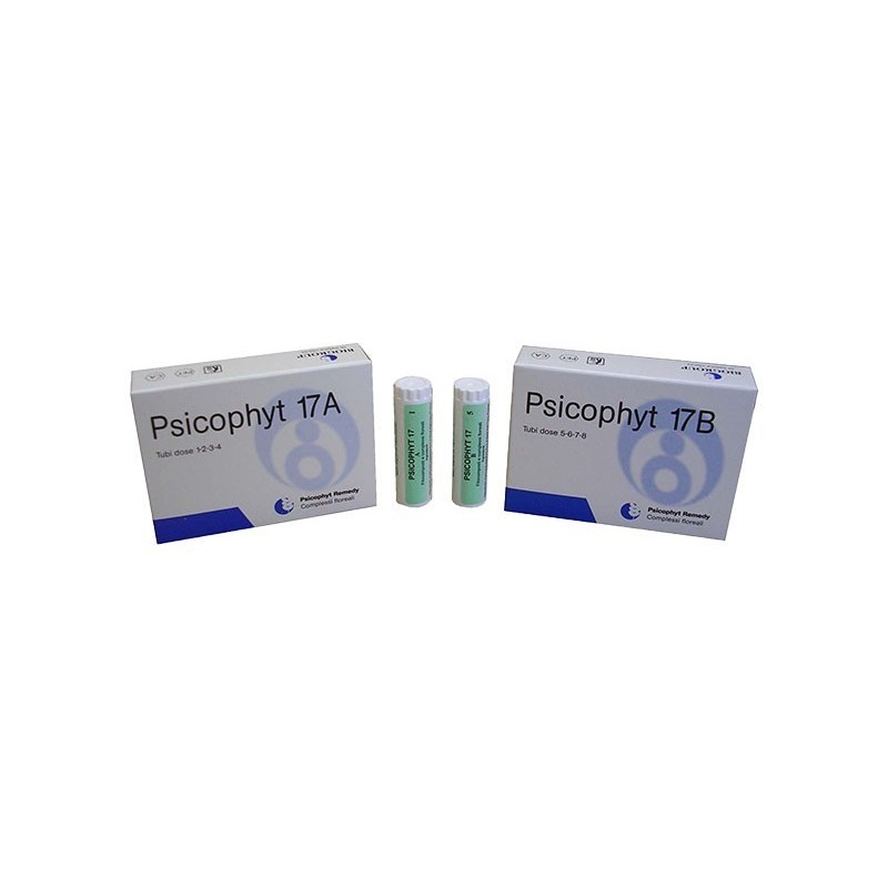 Psicophyt remedy 17b 4 tubi 1,2 g Psicophyt remedy 17b 4 tubi 1,2 g