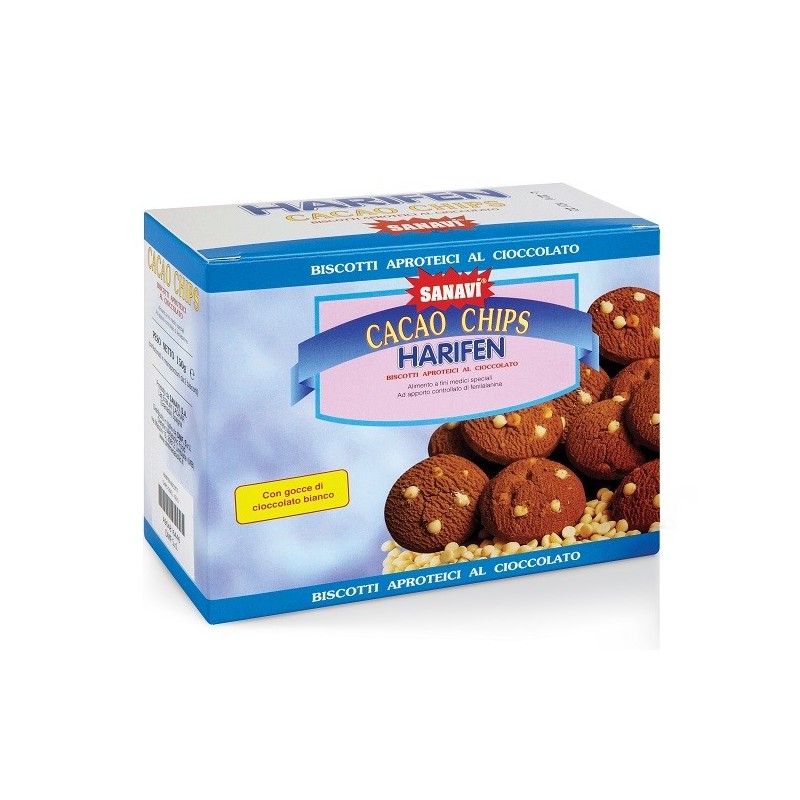 Harifen chips cacao bianco 150 g