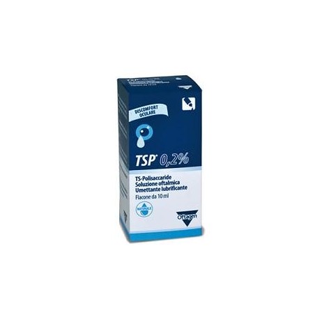 Soluzione oftalmica tsp 0,2% ts polisaccaride flacone 10 ml