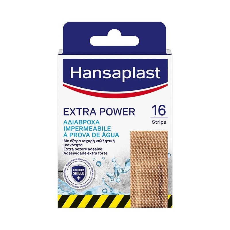 Cerotto hansaplast extra power 16 pezzi Cerotto hansaplast extra power 16 pezzi