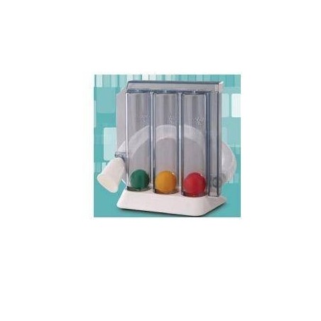 Incentivatore di respiro pulmogain con tubo corrugato e boccheruola in scatola singola