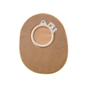 Sacca per colostomia sistema a 2 pezzi sensura click chiusaricoperta in tnt foro 50mm capacita' maxi 550ml 30 pezzi