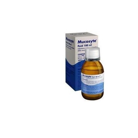 Mucosyte fluid soluzione concentrata 180 ml