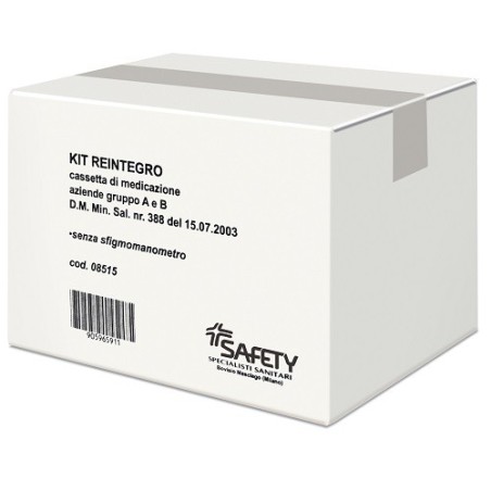Kit reintegro cassetta pronto soccorso gruppo a/b