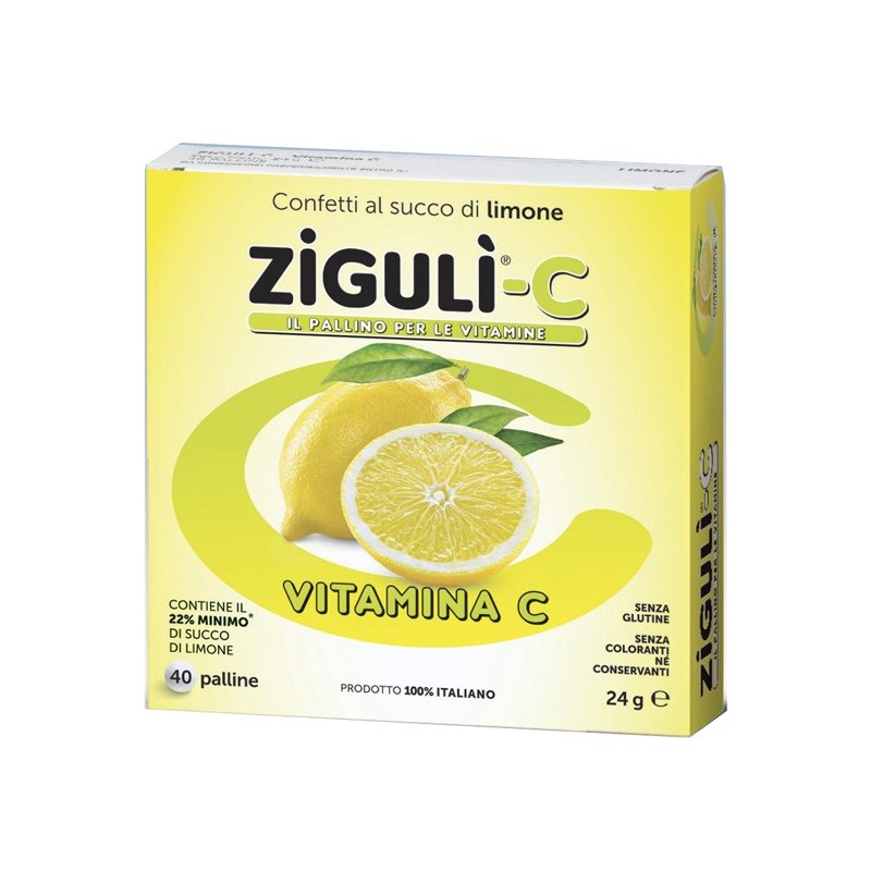 Ziguli c limone 40 confetti 24 g Ziguli c limone 40 confetti 24 g