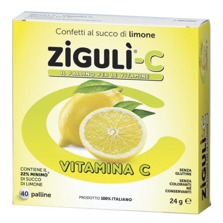 Ziguli c limone 40 confetti 24 g Ziguli c limone 40 confetti 24 g