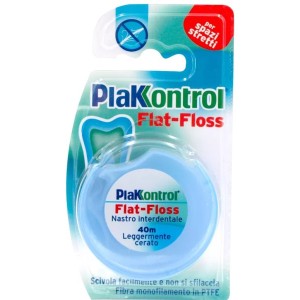 Plakkontrol flat floss filo 40