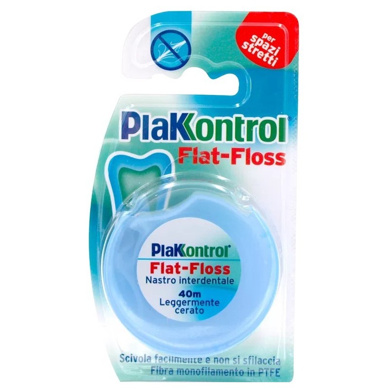 Plakkontrol flat floss filo 40