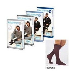 Man support 18 cotone gambaletto 18 marrone 5