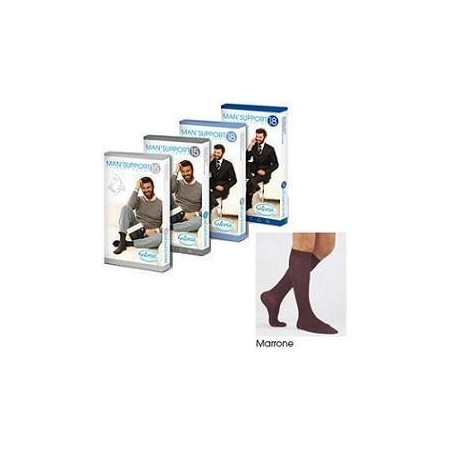 Man support 18 cotone gambaletto 18 marrone 5 Man support 18 cotone gambaletto 18 marrone 5