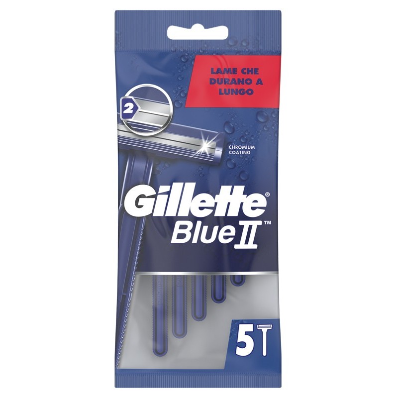 Rasoio gillette blue ii standard 6 x 20 x 5