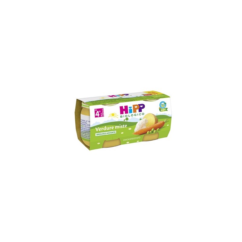 Hipp bio hipp bio omogeneizzato verdure miste 2x80 g