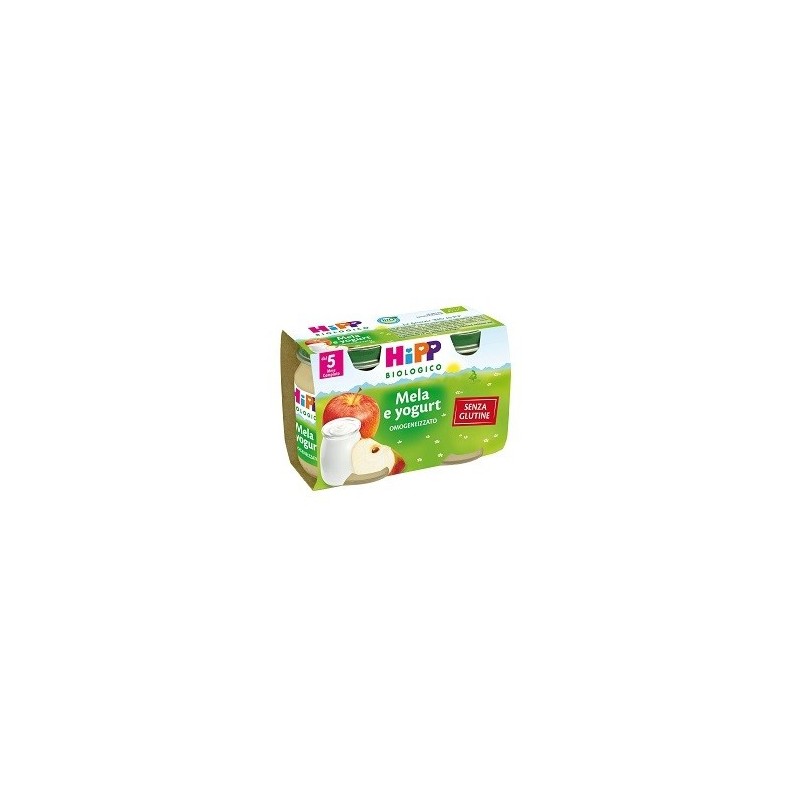 Hipp bio hipp bio omogeneizzato mela yogurt 2x125 g