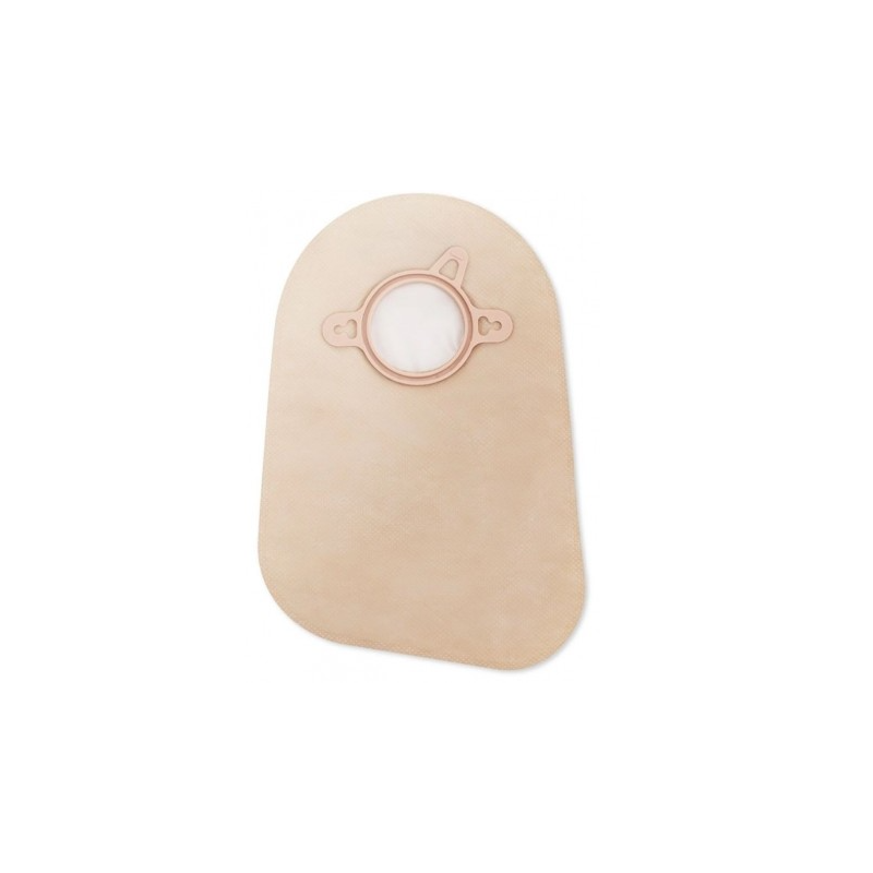 Sacca urostomia hollister conform 2 stoma 45mm con valvola di scarico flangia e rivestimento in tessuto non tessuto 10 pezzi