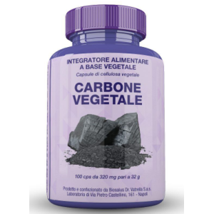 Carbone vegetale 100 capsule 32 g