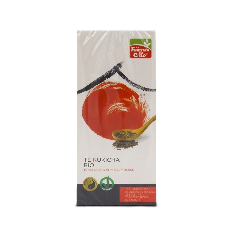 Te' kukicha bevanda di tre anni bio 25 filtri